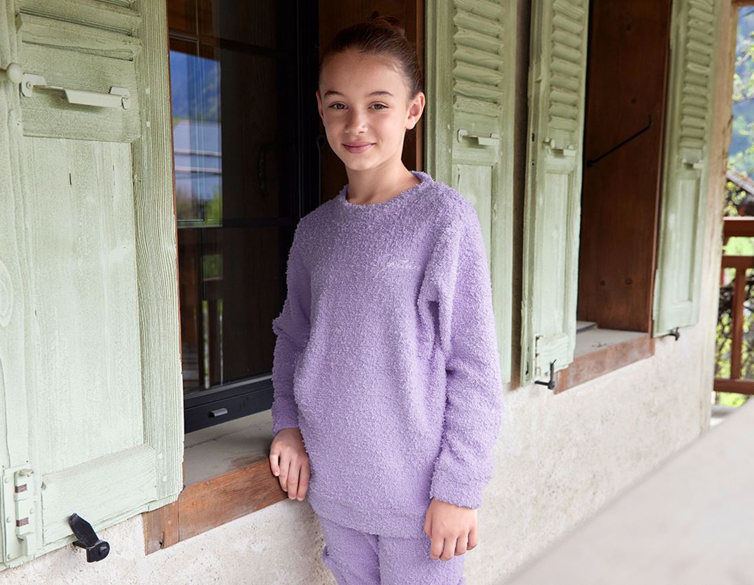 Cozy Longshirt Kids blush lupin