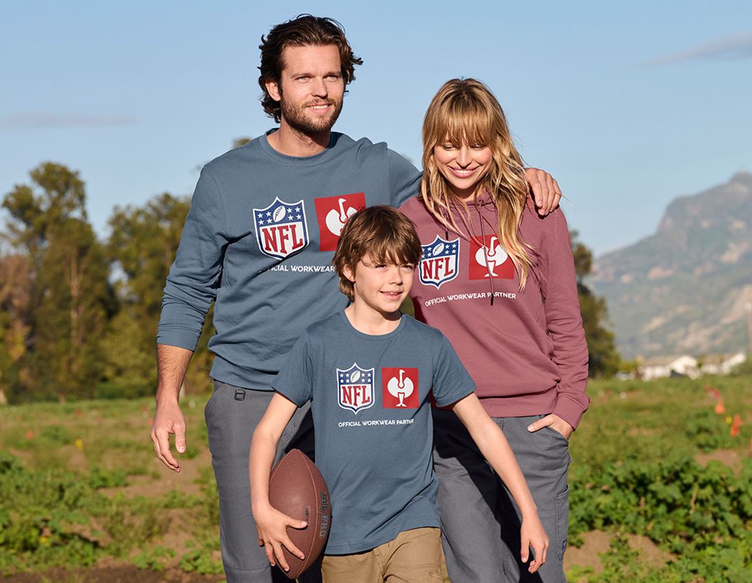 Bekleidung: NFL T-Shirt cotton, kids + oxidblau 1