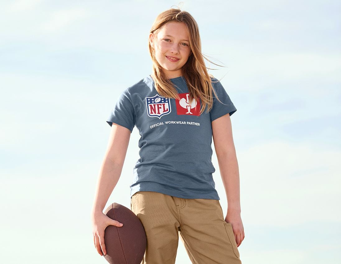 Bekleidung: NFL T-Shirt cotton, kids + oxidblau