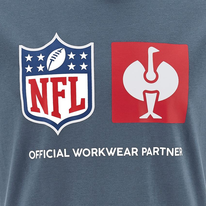 Shirts & Co.: NFL T-Shirt cotton + oxidblau 2