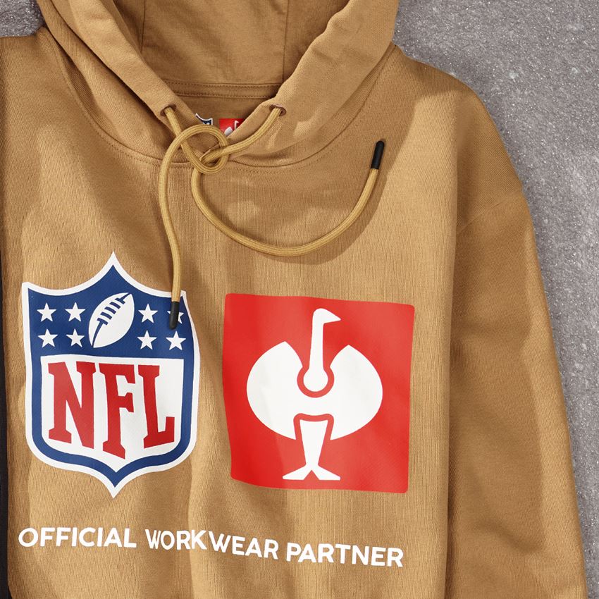 Vêtements: NFL Hoodie cotton + brun amande 2