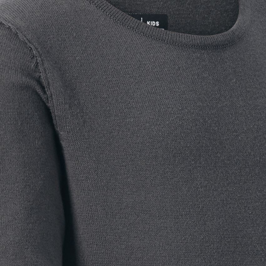 Shirts & Co.: Strickpullover e.s.iconic, Kinder + carbongrau 2