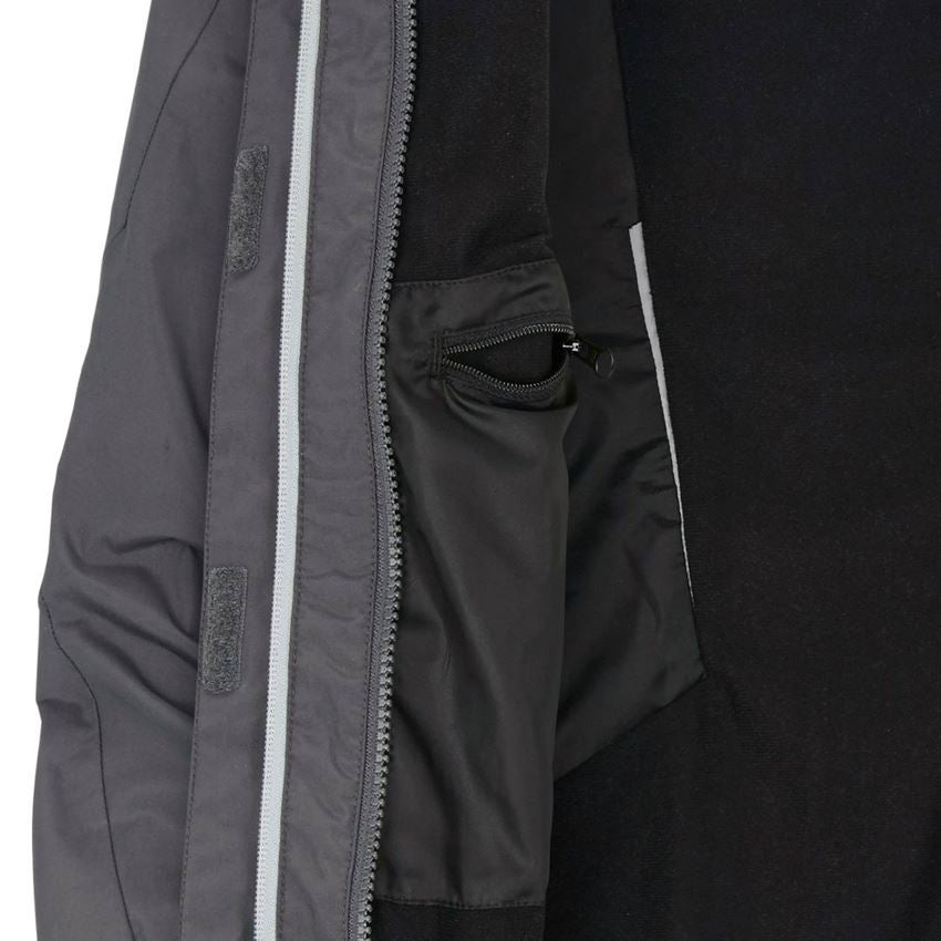 Gilet thermo stretch e.s.motion 2020 anthracite/platine