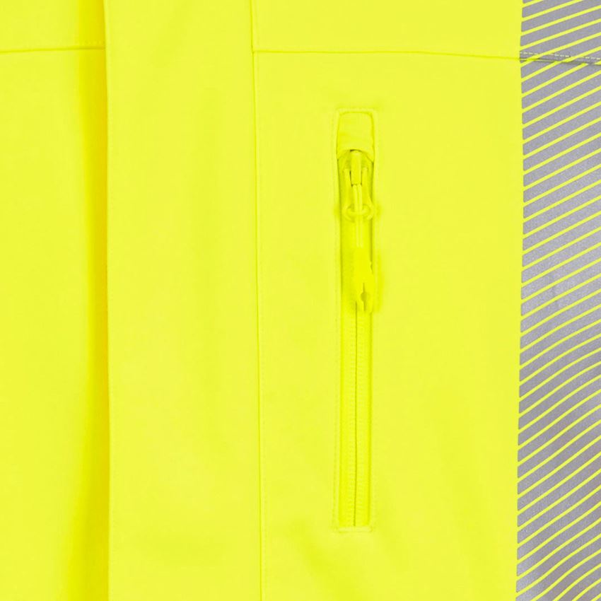 Froid: Veste d'hiver softshell de sign. e.s.motion 2020 + jaune fluo/orange fluo 2
