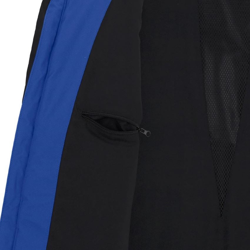 Vestes de travail: Veste softshell d'hiver e.s.vision + bleu royal/noir 2