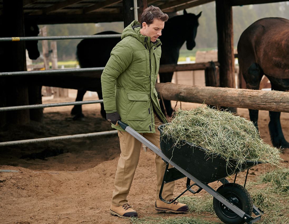 Vestes de travail: Parka e.s.iconic + vert montagne 3