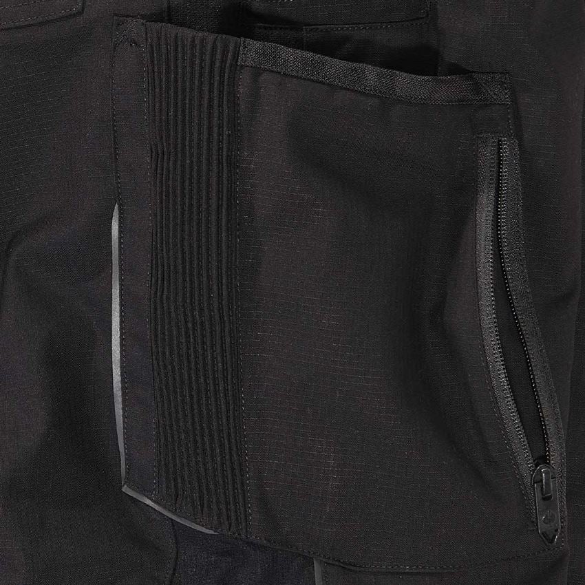 Pantalons de travail: Pantalon cargo e.s.vision + noir 2