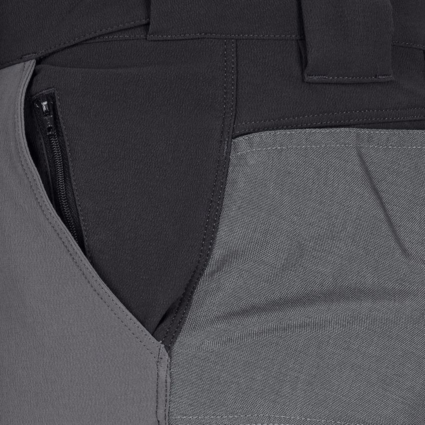 Froid: Fonctionnel pantalon cargo d’hiver e.s.dynashield + ciment/graphite 2