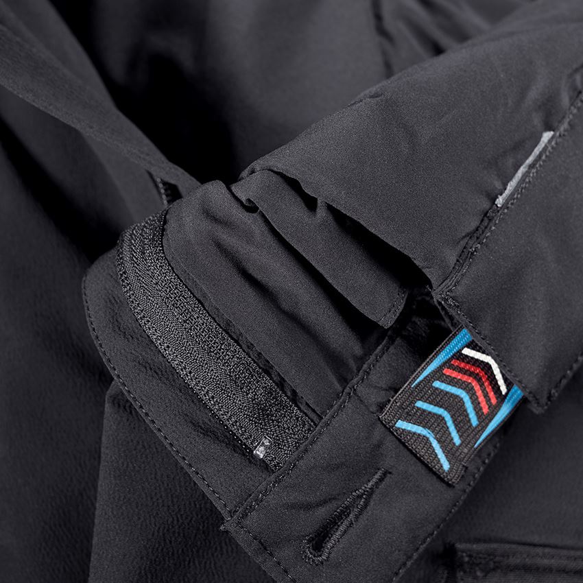 Pantalons de travail: Fonctionnel pantalon cargo d’hiver e.s.dynashield + noir 2