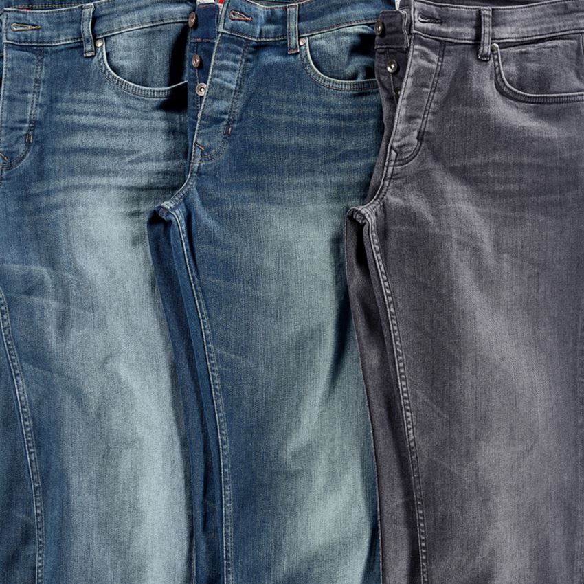 Thèmes: e.s. Jeans stretch à 5 poches, slim + mediumwashed 2