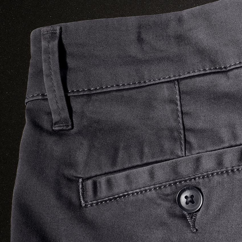 Thèmes: e.s. Pantalon de travail à 5 poches Chino + anthracite 2