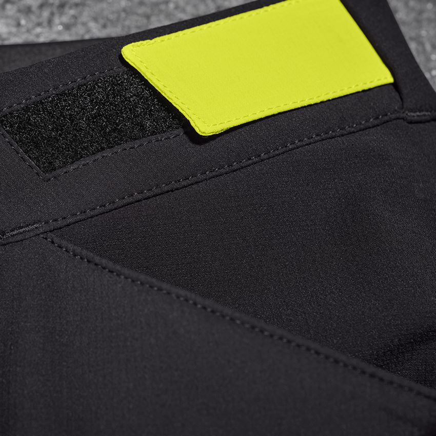 Thèmes: Pantalon de fonction e.s.trail + noir/jaune acide 2