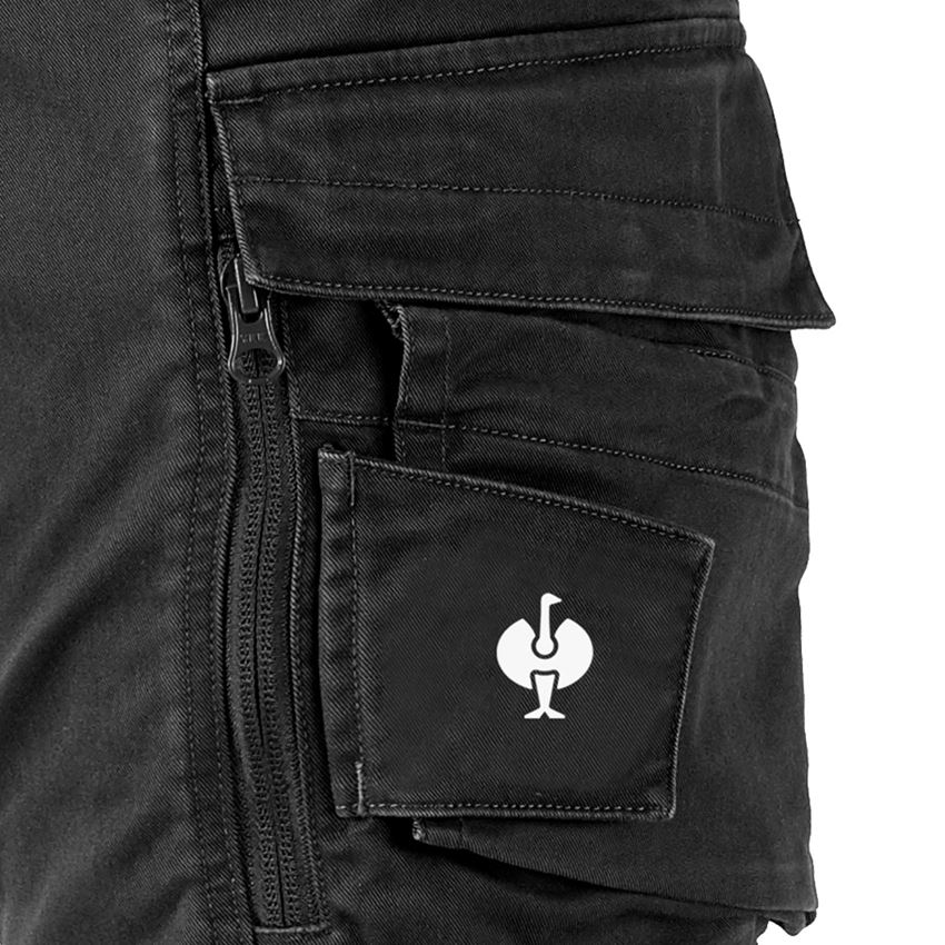 Pantalons de travail: Pantalon à taille e.s.motion ten handcraft 22 + oxidblack-brushed 2
