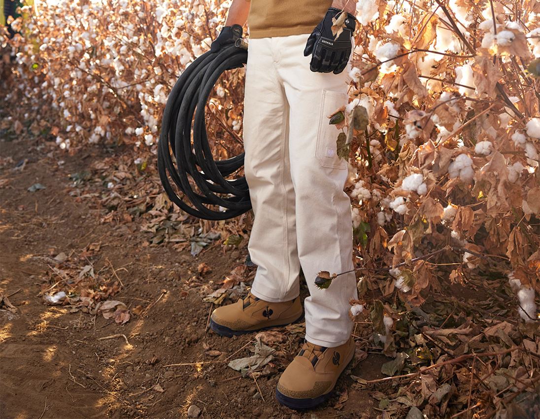 Pantalons de travail: Pantalon à taille élastique e.s.iconic + raw cotton 1