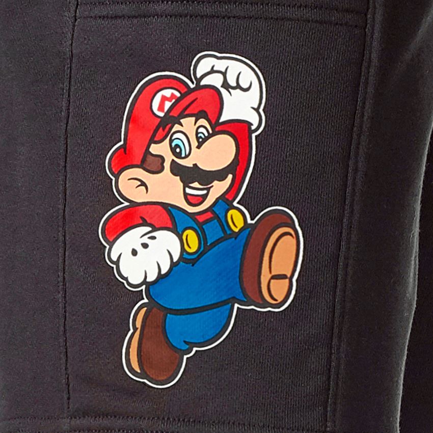 Vêtements: Super Mario Sweat short + noir 2