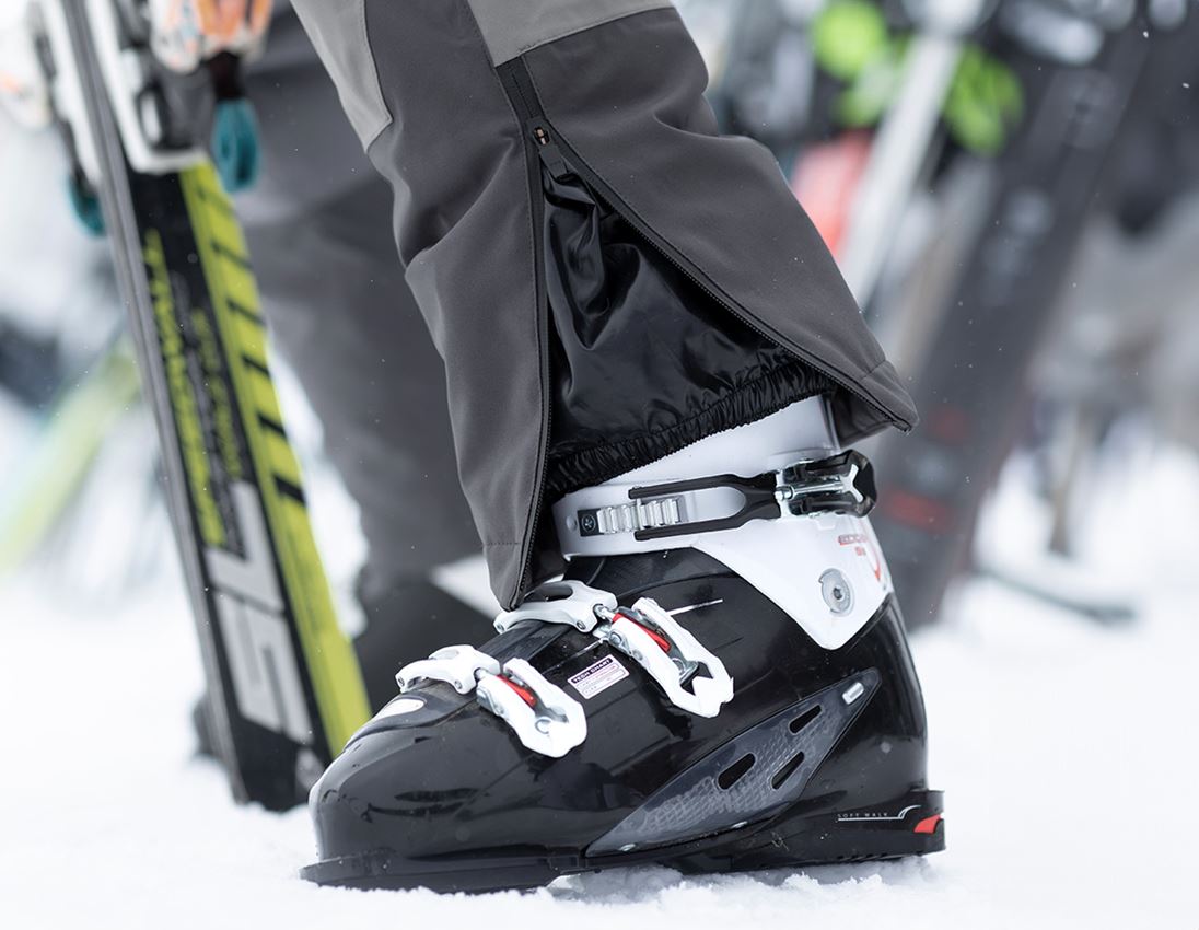 Bekleidung: Funktionshose e.s.trail snow + carbongrau/basaltgrau 3