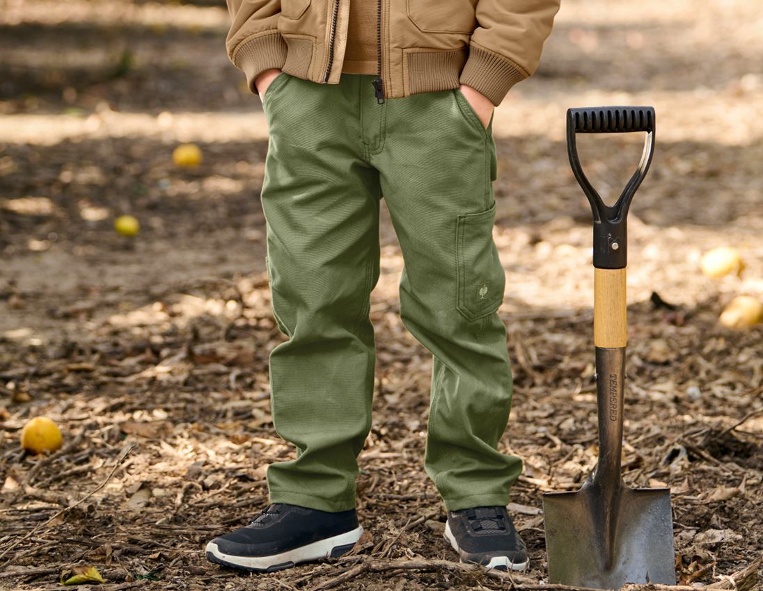 Bekleidung: Bundhose e.s.iconic, Kinder + berggrün