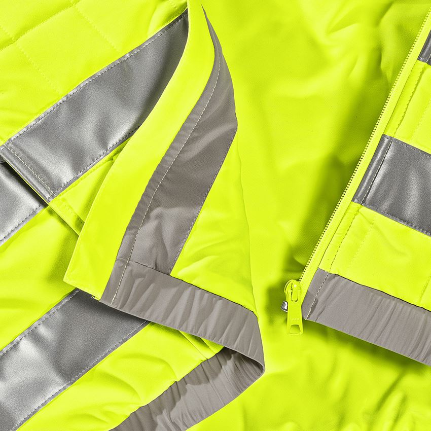 Vestes de travail: Veste de signalisation e.s.concrete + jaune fluo/gris perle 2