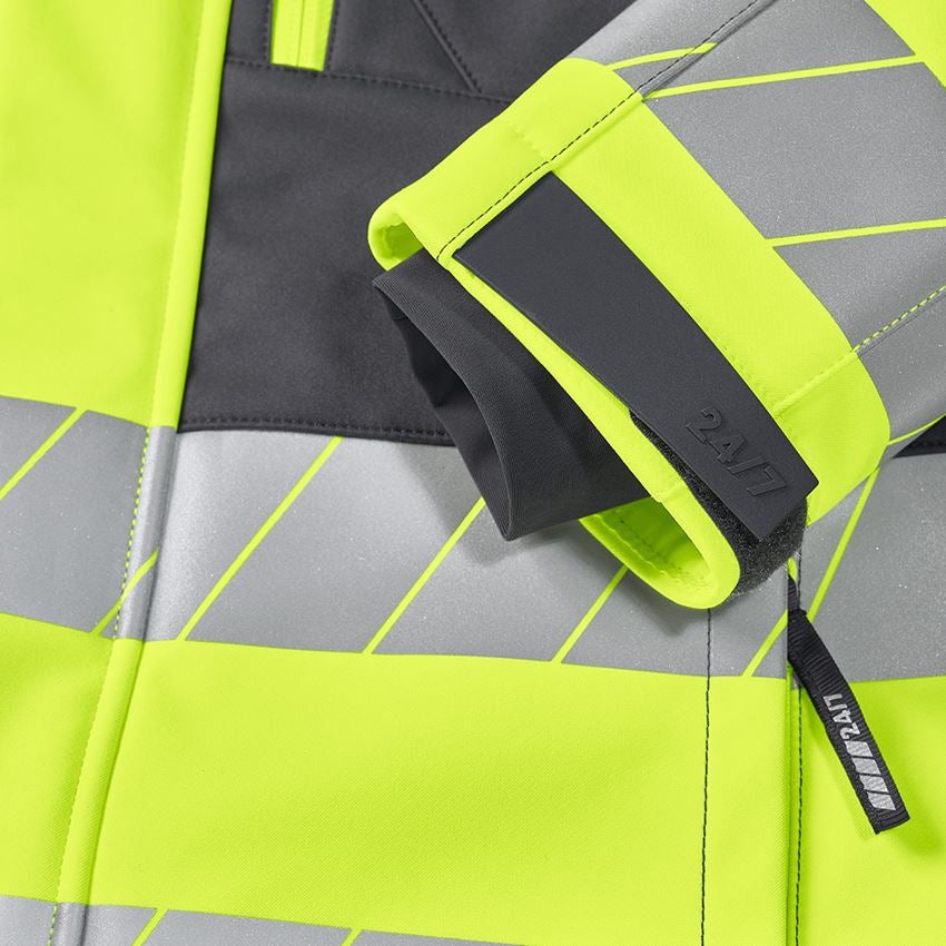 Thèmes: Veste soft.de signal.d'hiver e.s.motion 24/7,fem. + anthracite/jaune fluo 2