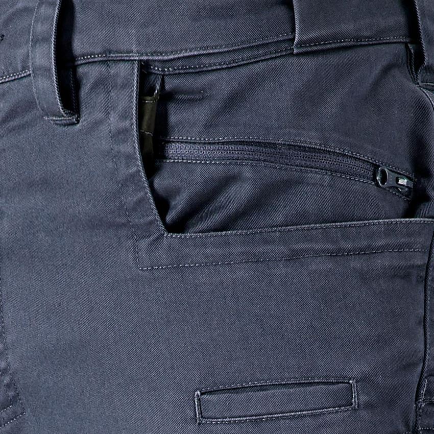Installateurs / Plombier: Pantalon à taille élastique e.s.motion ten + bleu ardoise 2