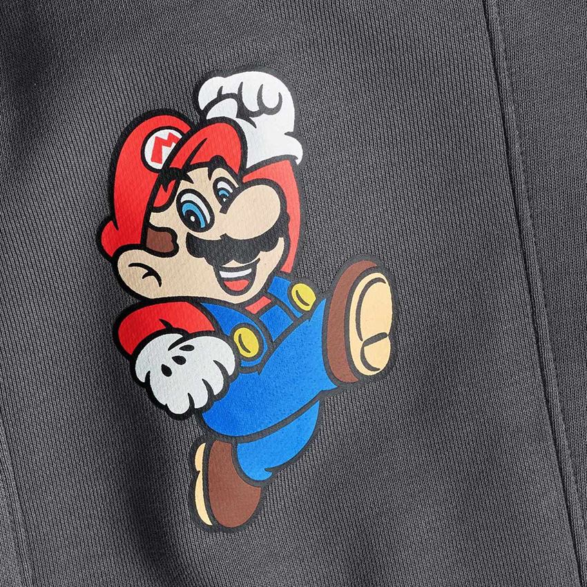 Bekleidung: Super Mario Sweatpants, Herren + anthrazit 2