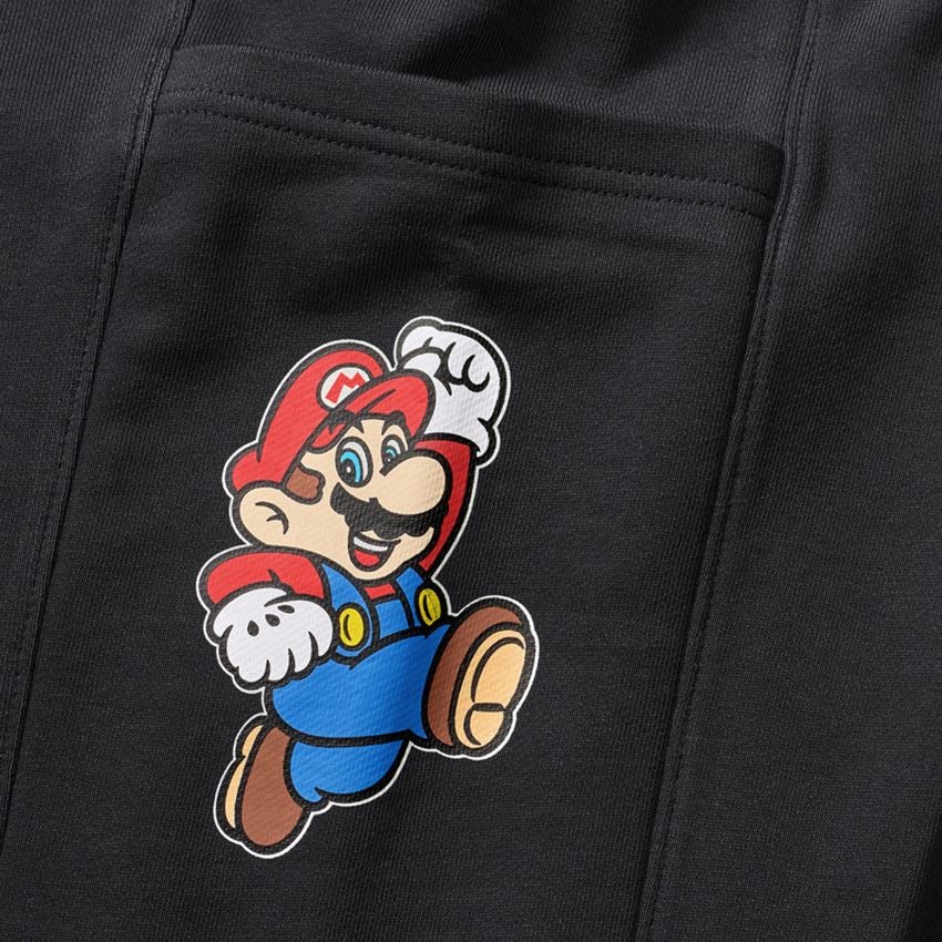 Accessoires: Super Mario Pantalon sweat, enfants + noir 2