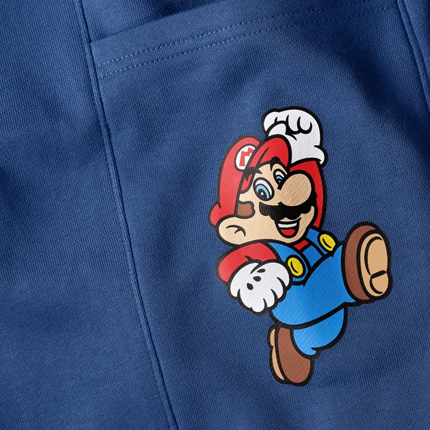 Bekleidung: Super Mario Sweatpants, Kinder + alkaliblau 2