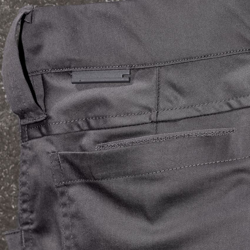 Pantalons de travail: Short e.s.concrete light + anthracite 2