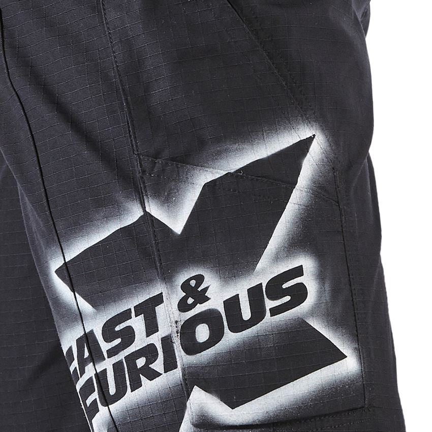 FAST & FURIOUS X STRAUSS: FAST & FURIOUS X motion work shorts + noir 2