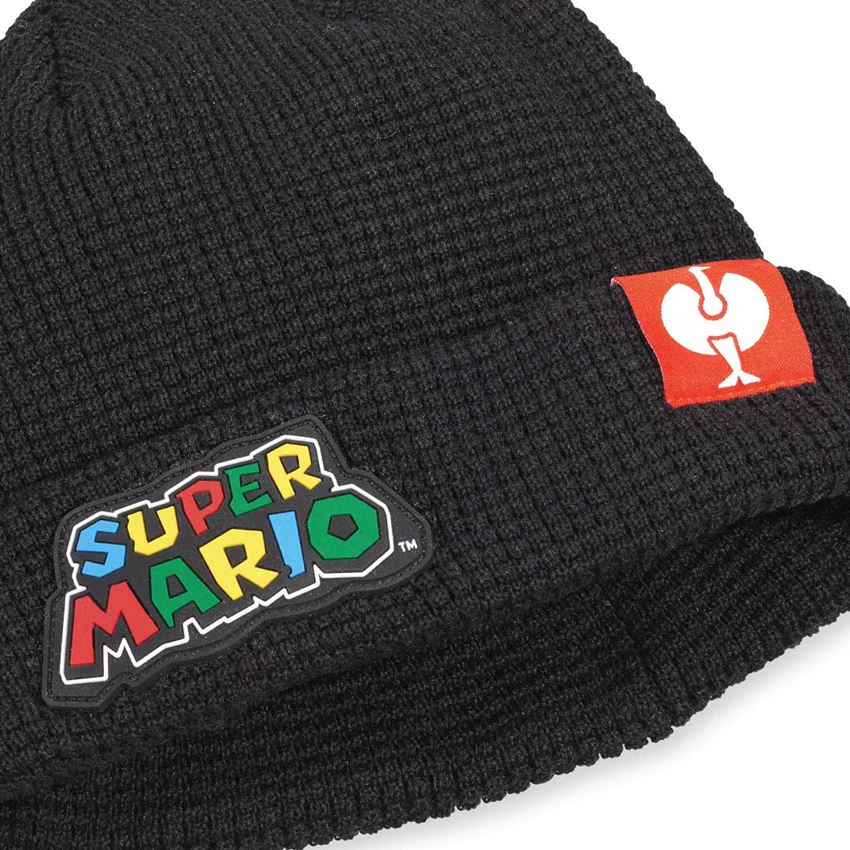 Accessoires: Super Mario Bonnet, enfants + noir 2