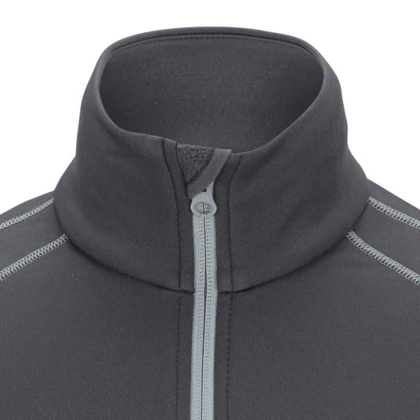 Froid: Pull de fonct. thermo stretch e.s.motion 2020 + anthracite/platine 2
