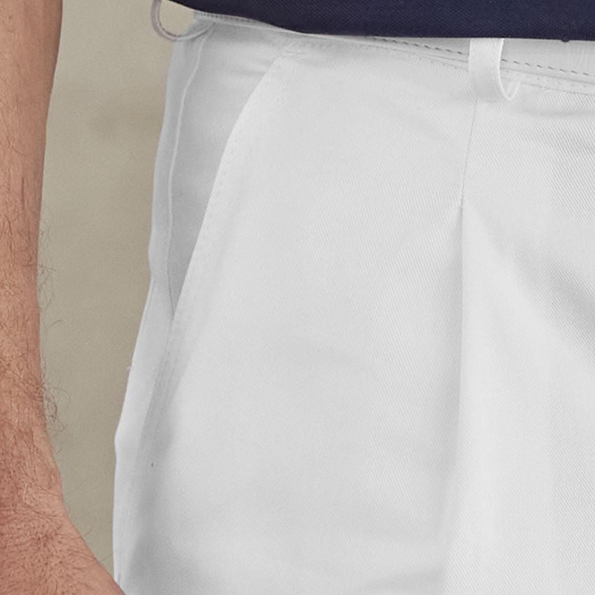 Pantalons de travail: Pantalon de travail pour homme Christoph + blanc 2