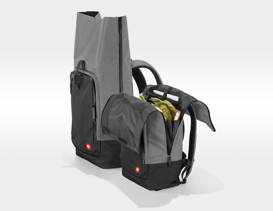 Themen: Rolltop-Rucksack e.s.work&travel + basaltgrau/schwarz 3