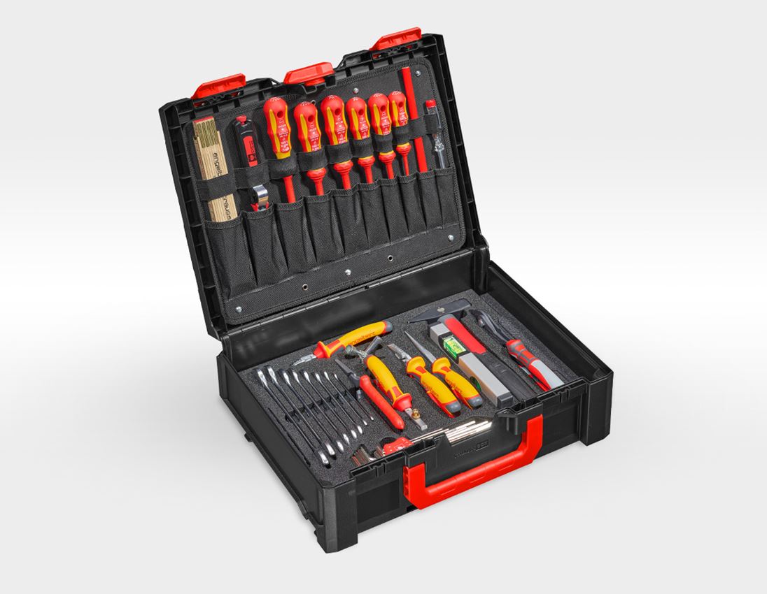 STRAUSSbox System: STRAUSSbox Werkzeug-Set 145 Elektro
