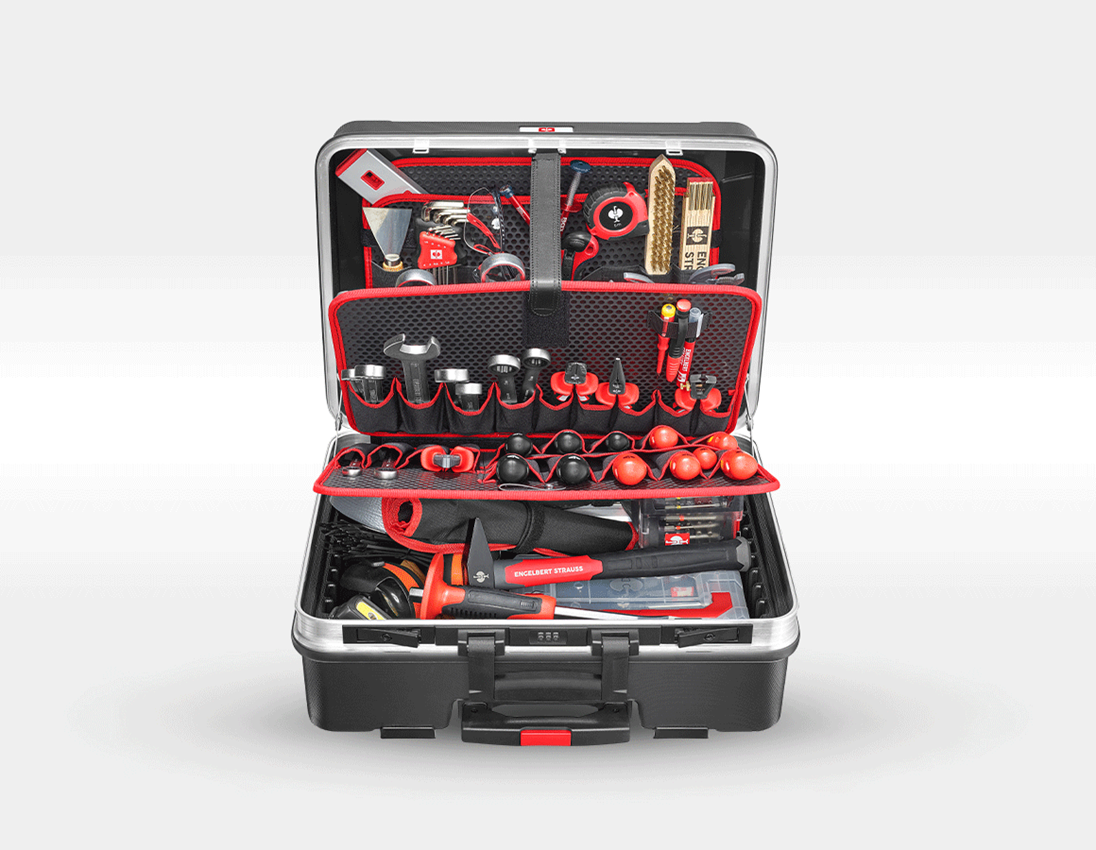 Werkzeugkoffer: Werkzeug-Set Allround Meister+Werkzeugtrolley