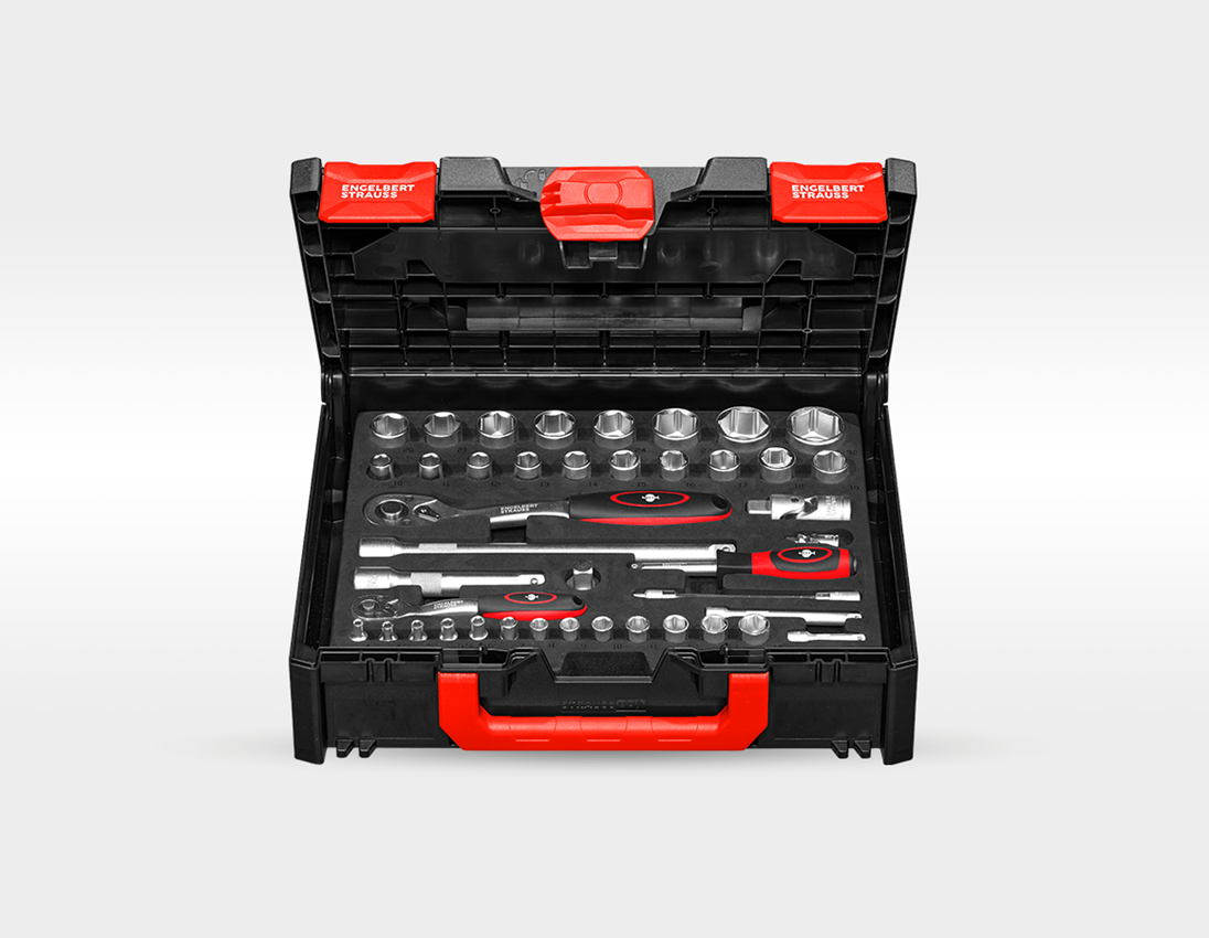 Werkzeuge: STRAUSSbox Werkzeug-Set 215 midi Allround Profi I 1