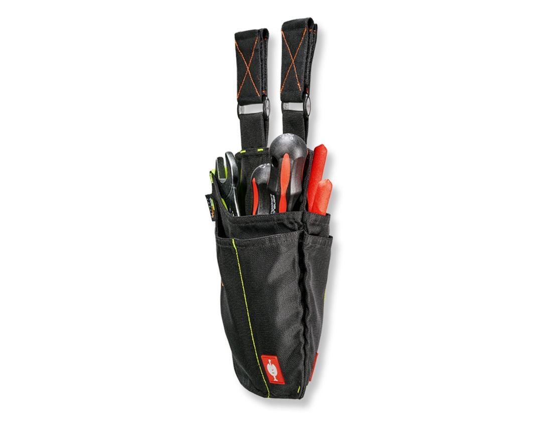 Werkzeugtaschen: Werkzeugtasche e.s.motion 2020, groß + schwarz/warngelb/warnorange 1