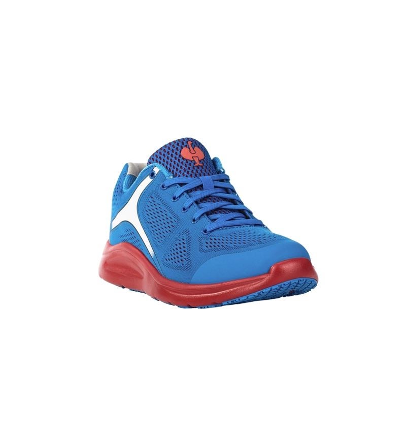 O1: e.s. O1 Chaussures professionnelles Asterope + bleu gentiane/rouge vif 3