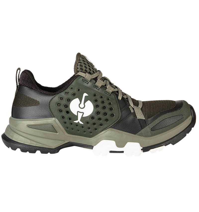 O1: O1 Chaussures de travail e.s. Nattai + vert camouflage/vert marais 2