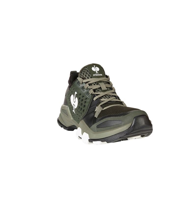 O1: O1 Chaussures de travail e.s. Nattai + vert camouflage/vert marais 3