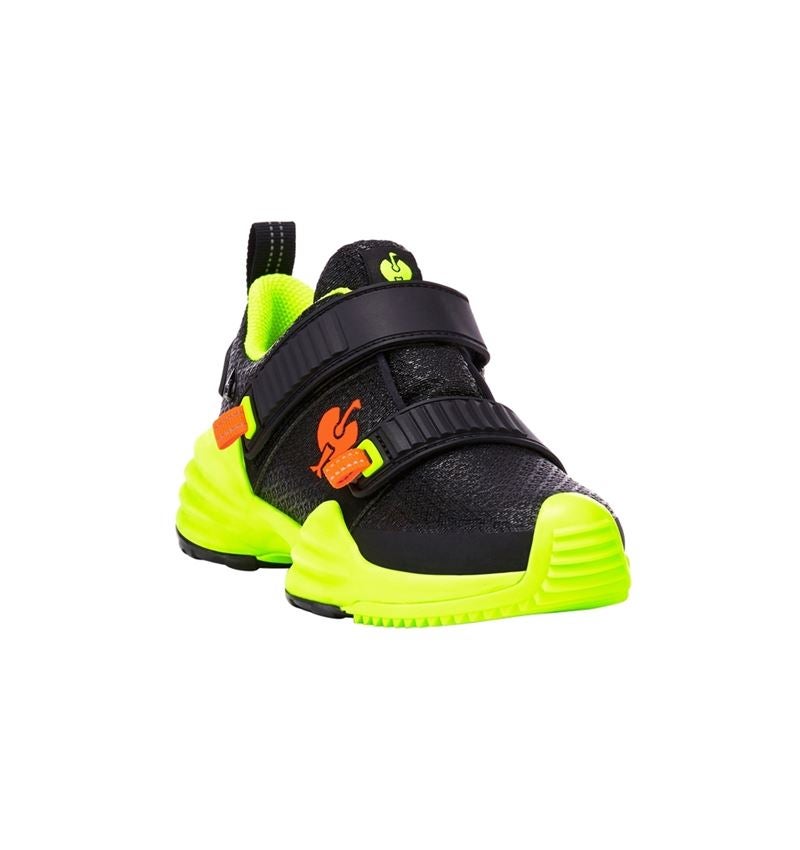 Chaussures pour enfants: Chaussures Allround e.s. Waza, enfants + noir/jaune fluo/orange fluo 3