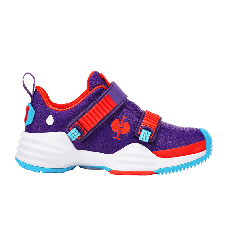 Chaussures: Chaussures Allround e.s. Waza, enfants + raisin/cyan clair/rouge fluo 2