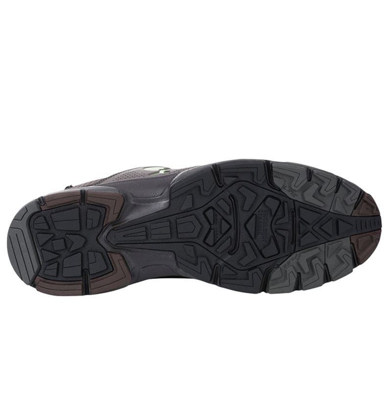 Schuhe: O2 Berufsschuhe e.s. Minkar II + kastanie/seegrün 4