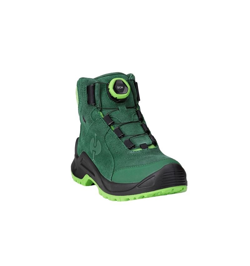 O2: O2 Chaussures de travail e.s. Apate II mid + vert/vert d'eau 3