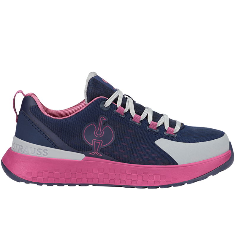 Chaussures: SB Chaussures basses de sécurité e.s. Comoe low + bleu profond/rose tara 3