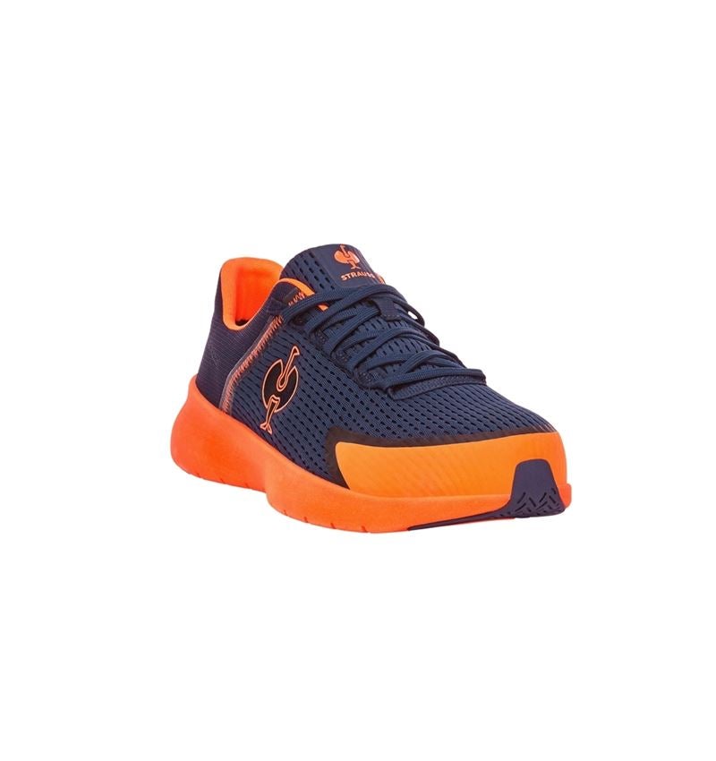 Chaussures: SB Chaussures basses de sécurité e.s. Tarent low + bleu foncé/orange fluo 5