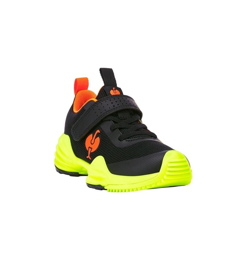 Chaussures pour enfants: Chaussures Allround e.s. Porto, enfants + noir/jaune fluo/orange fluo 3