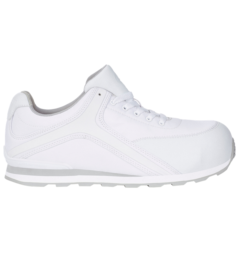 S1P: e.s. S1P Chaussures basses de sécurité Sutur + blanc 1