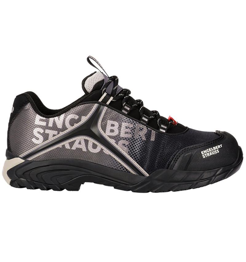 S1: e.s. S1 Chaussures basses de sécurité Merak + noir/gris/argent