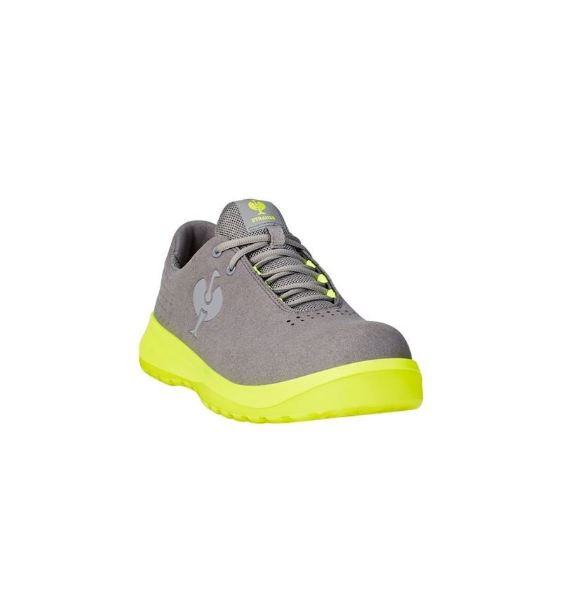 S1P: S1P Chaussures basses de sécurité e.s. Banco low + gris perle/jaune fluo 3
